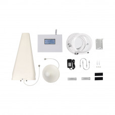 Kit de Amplificador de Señal Celular | Doble Banda | Mejora las Llamadas, Soporta 3G y *4G LTE | 70 dB de Ganancia Máxima, cubre áreas de hasta 500 metros cuadrados.