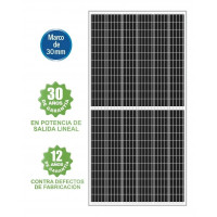 Panel Solar Modulo Fotovoltaico de 410 W Monocristalino con Doble Vidrio, 144 Celdas, Serie Astral Duo HC